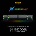 Ηχεία Υπολογιστή Armaggeddon DETACHABLE Gaming Stereo X-BAR 2