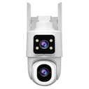 SRIHOME (Sricam) DH010 4G LTE Dual‑Lens 4MP (2×1080p) Battery Solar Outdoor IP66 Camera