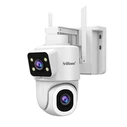 SRIHOME (Sricam) DH010 4G LTE Dual‑Lens 4MP (2×1080p) Battery Solar Outdoor IP66 Camera