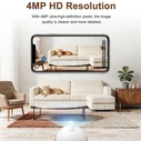 Srihome DH013 Pet Companion Robot Camera 4MP (1440p) White — Two-way Audio