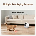 Srihome DH013 Pet Companion Robot Camera 4MP (1440p) White — Two-way Audio