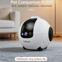 Srihome DH013 Pet Companion Robot Camera 4MP (1440p) White — Two-way Audio