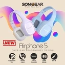 Headphones Sonic Gear Bt5.4 Over-Ear Airphone 5 Indigo