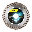 Deli Δίσκος Κοπής Διαμαντέ Dh-Cqp115-E1, Δομικών Υλικών, 115mm, 13200rpm