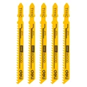 DELI jigsaw blade set DH-QJT008-E1 for wood, T111C, 5 pcs