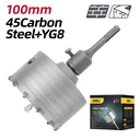 DELI ποτηροκορώνα DH-QKK100-E1 100mm SDS Plus για μπετό/τούβλο/πλακάκι