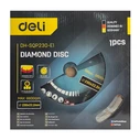Deli Δίσκος Κοπής Διαμαντέ Dh-Sqp230-E1, Δομικών Υλικών, 230mm, 6600rpm