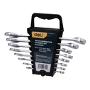 Deli Σετ Γερμανοπολύγωνα Κλειδιά Dl130008a, 6-19mm, 8τμχ