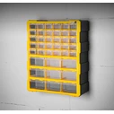 DELI Tool Organizer DL432039, 39 Positions, Yellow/Black 38x16x47.5cm