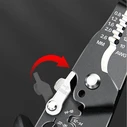 DELI απογυμνωτής καλωδίων DL4992, 0.8-2.6mm, 200mm