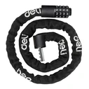 Κλειδαριά Ποδηλάτου Deli Συνδυασμού Dl508031, Φ4Mm, 1M, Μαύρη