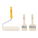 Σετ Βαφής Deli Dl528003, Ρολό με Λαβή/2X Πινέλα, 230Mm, 50/100Mm, 3Τμχ