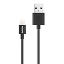 Καλώδιο USB Philips σε Lightning DLC3104V-00, 2.4Α 12W, 1.2m, μαύρο