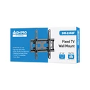 Βάση Τηλεόρασης DM Pro 23"-43" έως 45kg σταθερή επιτοίχια Μαύρη