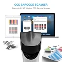 Barcode Scanner Netum DS8100 Bluetooth HYBRID RFID NFC HF RFID TAG & 1D/2D QR