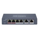 Αξεσουάρ CCTV Hikvision Managed DS-3E1106HP-EI, 4x PoE & 2x RJ45 ports, 100Mbps