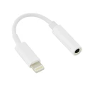 Αντάπτορας 3,5mm Lamtech Lightning Audio JACK WHITE