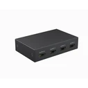 CABLEXPERT Audio Video Splitter 1x4 HDMI Splitter 4 Ports Black