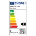 Λάμπα Powertech LED mini globe E14-010 7W 4000K E14 600lm