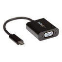Αντάπτορας USB StarTech USB-C to VGA Adapter male/female Black