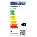 Λάμπα Powertech LED E27-020 9W 4000K E27 820lm