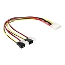 Καλώδιο DeLock power supply for fans - 2-pin to 4-pin - 30 cm