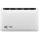 Goobay Gigabit Ethernet Switch 5 Θυρών 64563 - Λευκό