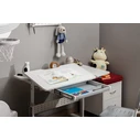 Γραφείο Brateck παιδικό E603, ρυθμιζόμενο, 100x60x54~76cm, λευκό