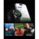 QCY Track S10 Watch Black 1,43 AMOLED HD Dual Band 6 Sat GPS, Gyroscope Geomagnetometer
