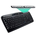 Σετ Πληκτρολόγιο Και Ποντίκι Ασύρματο Logitech MK330 RF QWERTY US International Black