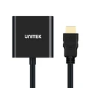 Αντάπτορας HDMI UNITEK Y-6333 3.5 mm, VGA