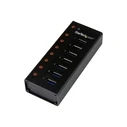 USB Hub StarTech.com 7 Port USB 3.0 Hub - Metal Housing - Desktop or Wall Mountable