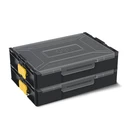 DELI Stackable Tool Box Black
