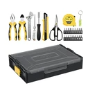 DELI Household Tool Set 29PCS Black Yellow
