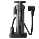DELI Floor Pump 5.5 Bar 80 PSI Black