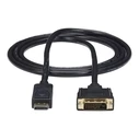 Καλώδιο DisplayPort StarTech to DVI - 6ft / 2m - 1920 x 1200 - M/M Passive DisplayPort Monitor (DP2DVI2MM6) - Video - 1.8 m