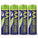 Επαναφορτιζόμενες Μπαταρίες Energenie AA INSTANT READY to USE 2000MAH 4PCS