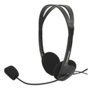 Headset Esperanza με μικρόφωνο Scherzo EH102, 2x 3.5mm, 2.5m, μαύρα