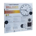 Ρολόι Τοίχου Esperanza Lyon EHC016W, 25cm, λευκό