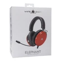 Gaming Headset White Shark Gh-2540 Elephant Red