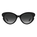 KATE SPADE Elina Women's Sunglasses Black Acetate Frame 53/17/140 mm (100% UV Protection)