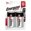 Αλκαλικές Μπαταρίες Energizer Max D (2 τμχ)