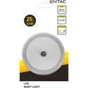 Φωτάκι Νυκτός Entac 0.5W Στρογγυλό Ψυχρό ʼσπρο