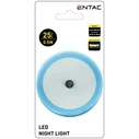 Φωτάκι Νυκτός Entac 0.5W Στρογγυλό Ψυχρό Μπλέ