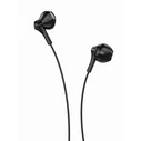 XO EP39 Ακουστικά Handsfree Half In-Ear 1.15μ Μαύρο