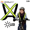 Γιλέκο Ασφαλείας Ποδηλασίας Easypix FULL SPECTRUM LED STREETGLOW S/M