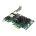 Κάρτα Επέκτασης Δικτύου Edup PCIe σε 2X Rj45 Ep-9613, 1000Mbps