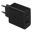 Φορτιστής Πρίζας SAMSUNG EP-TA220NBEGEU, USB & Type-C, 35W 3A, μαύρος