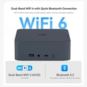 Beelink EQi12 Mini PC (Core i5-1235U/16GB DDR4/500GB SSD/W11 Pro)