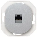 Πρίζα Δικτύου EON E616S.S socket without cover frame 1xRJ45 Cat 6A FTP, silver